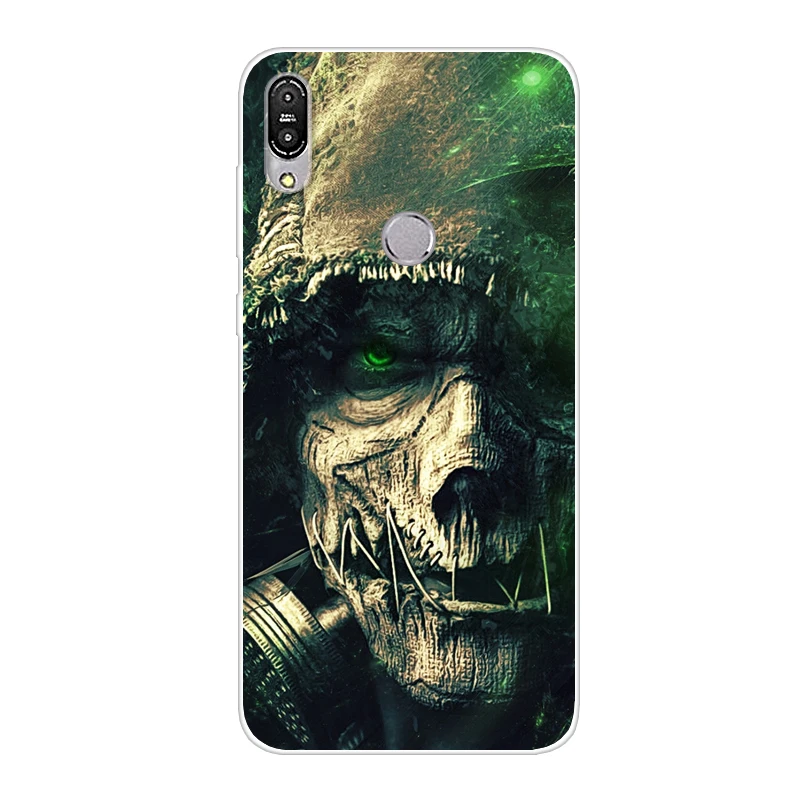 Camouflage Clear Soft TPU phone case For Asus Zenfone Max Pro M1 ZB601KL ZB602KL Case Cover Matte Painting Cases Coque Capinhas | Мобильные