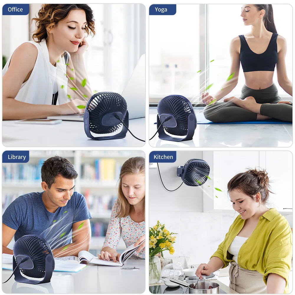 smartdevil portable dc 5v small desk usb cooler cooling fan 3 speed usb mini fans operation super mute silent for pc power bank free global shipping