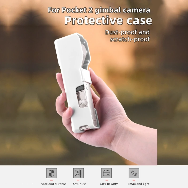 Portable Storage Box Protective Travel Carrying Case Cover Protection Bag Hard Shell Compatible with OSMO Pocket 2 Gimbal Camera |