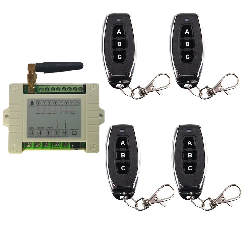 Беспроводной переключатель системы дистанционного управления ac220в светодиодный