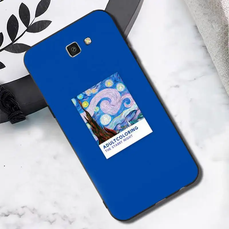 Винсент Ван Гога Пантон эстетическое искусство чехол для телефона Samsung J6 J7 J2 J5 prime