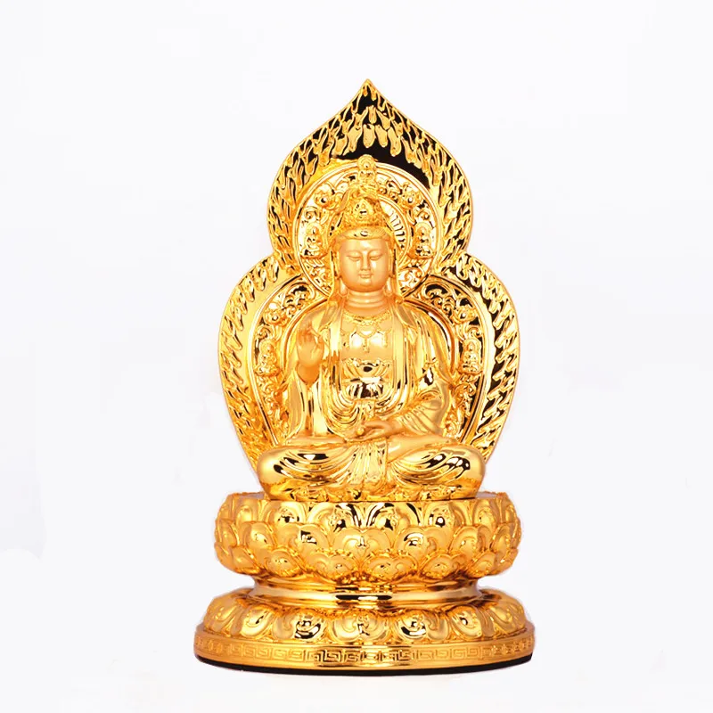 

Buddha Statue of Guanyin Bodhisattva of Maitreya of the Temple Feng Shui resin Buda figure craftsmanship home decor