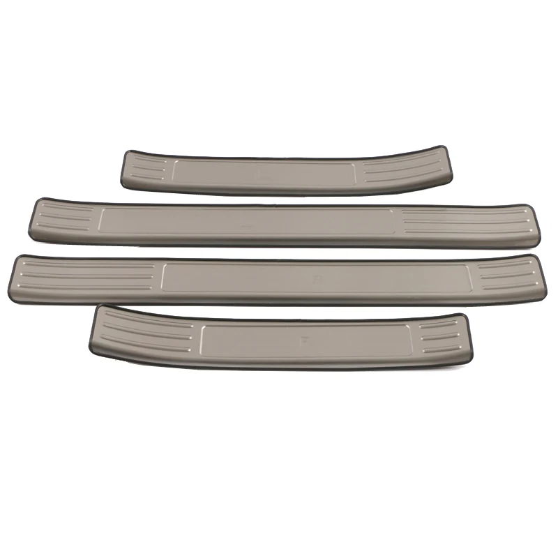 Стайлинг автомобиля 4 шт. накладка из нержавеющей стали внешний порог двери