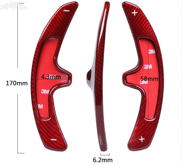 3 цвета Автомобильное рулевое колесо весло для переключения скоростей DSG