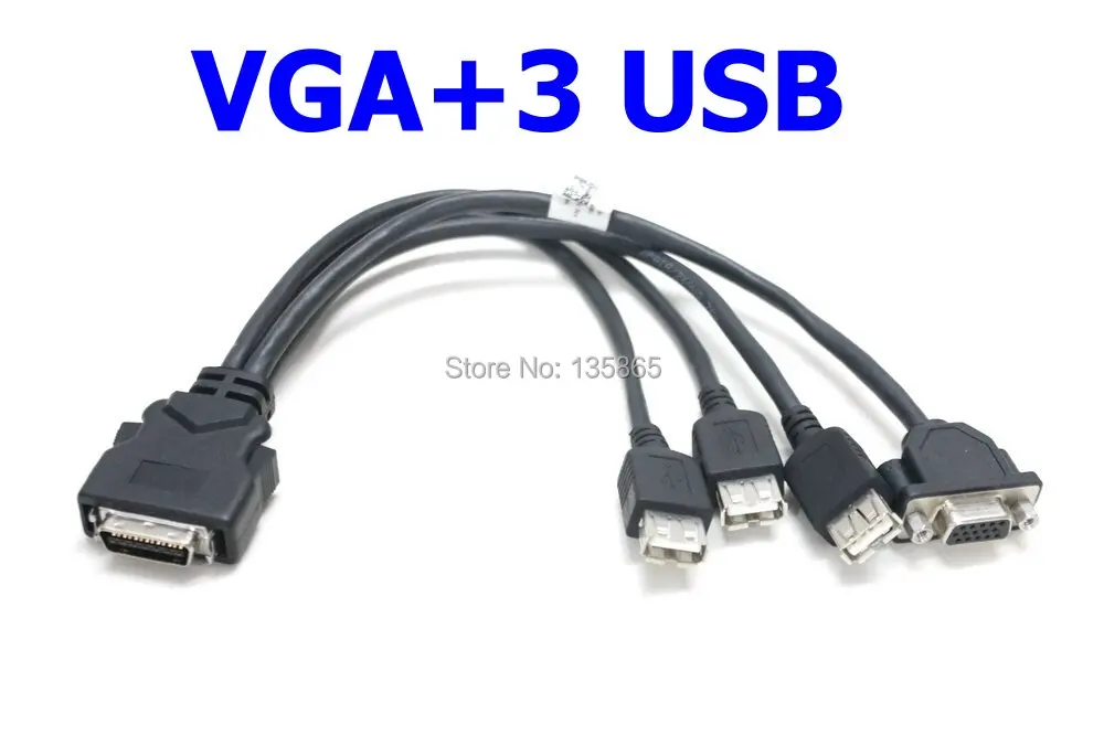 Оригинальный Многофункциональный кабель высокой плотности VGA порт USB для Huawei E6000
