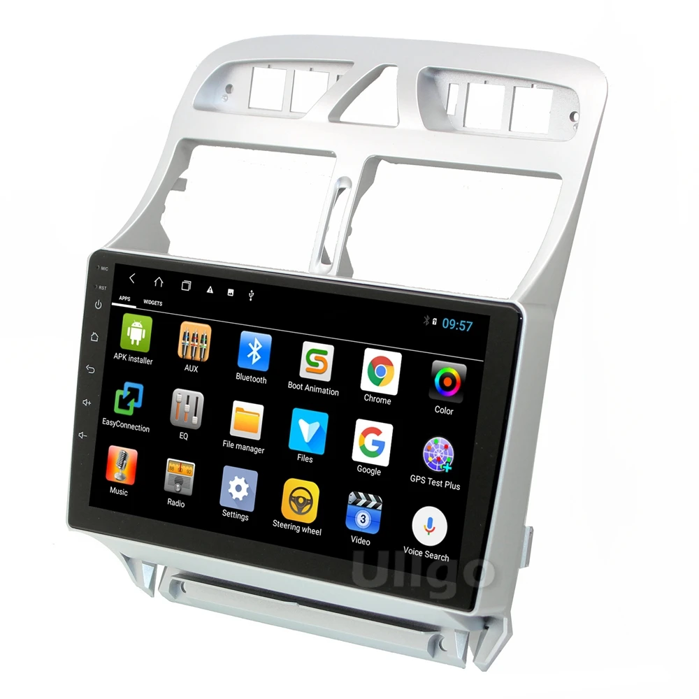 Восьмиядерный 4 Гб ОЗУ+ 64 Гб ПЗУ Android 8,1 автомобильный DVD gps для peugeot 307 Авторадио gps Автомобильное головное устройство с зеркалом-link Wifi RDS