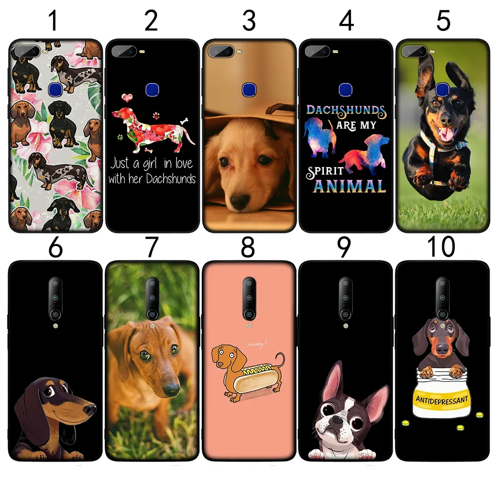 

LS48 Dachshund dog cute Case for Redmi 5 6 6A 7 7A 8 8A 9 9A 9C 9T 10 10X S2 K20 K30i K40 NFC Plus Pro Prime