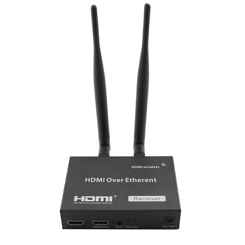 Беспроводной ИК HDMI усилитель сигнала, передатчик, приёмник комплект до 100 м(беспроводной передатчик hdmi и ресивер
