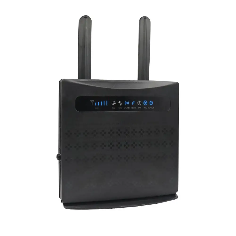 

Indoor VoLTE RJ11 RJ45 TDD FDD 3G 4G LTE CPE Router with SIM Card Slot