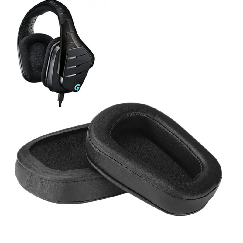 Дышащие наушники вкладыши подходят для Logitech G633 G933 наборы наушников губчатая