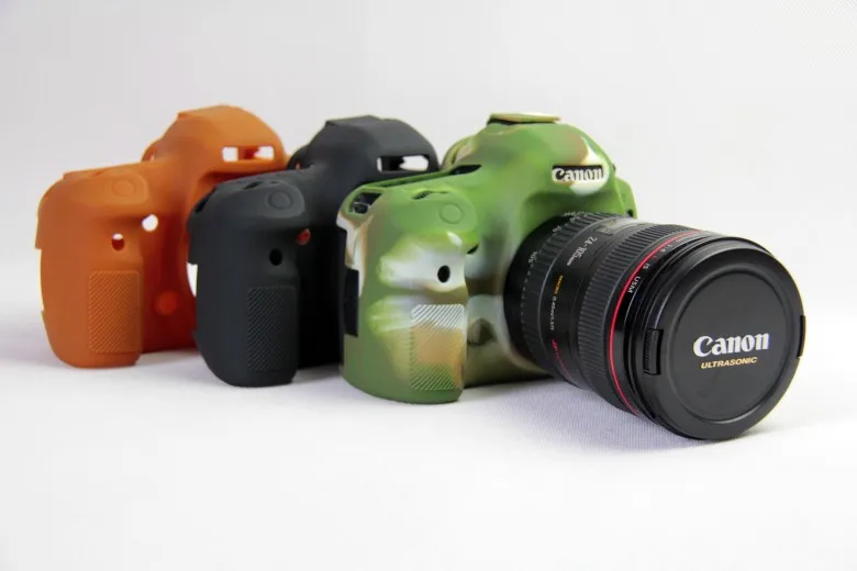 Мягкий силиконовый чехол для камеры Canon 5D Mark III, защитный чехол для камеры
