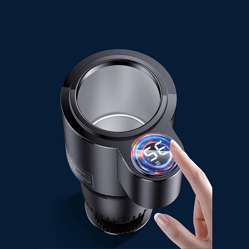 

Умная Автомобильная чашка для быстрого охлаждения, 12 В, универсальный портативный автомобильный мини-холодильник для дома и офиса, автомоб...