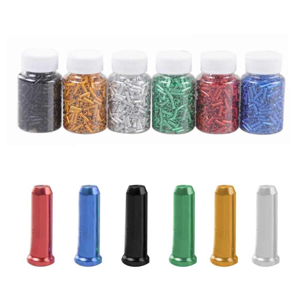 1 шт. велосипед велосипедный тормоз переключения внутренний кабель провод Crimps