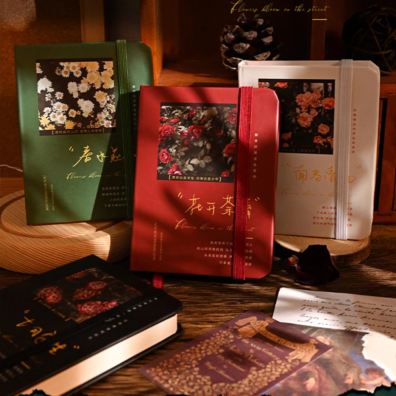 

A6 Retro Portable Pocket Notebook School Office Diary Planner Notepad Mini Note Book Supplies Student Stationery 192pages