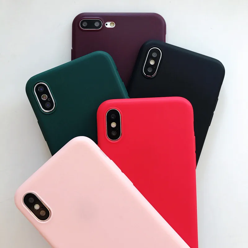 candy color case for huawei p30 p10 lite solid color back cover on p20 lite pro phone coque soft matte tpu silicone shell skin free global shipping