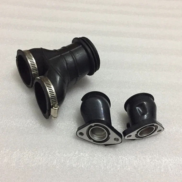 Воздушный бокс для мотоцикла E0439, резиновая трубка, воздушный фильтр, интерфейс для Rebel CA250 CMX250 2003-2011 DD150E-5 DD250 JL250, КАРБЮРАТОР