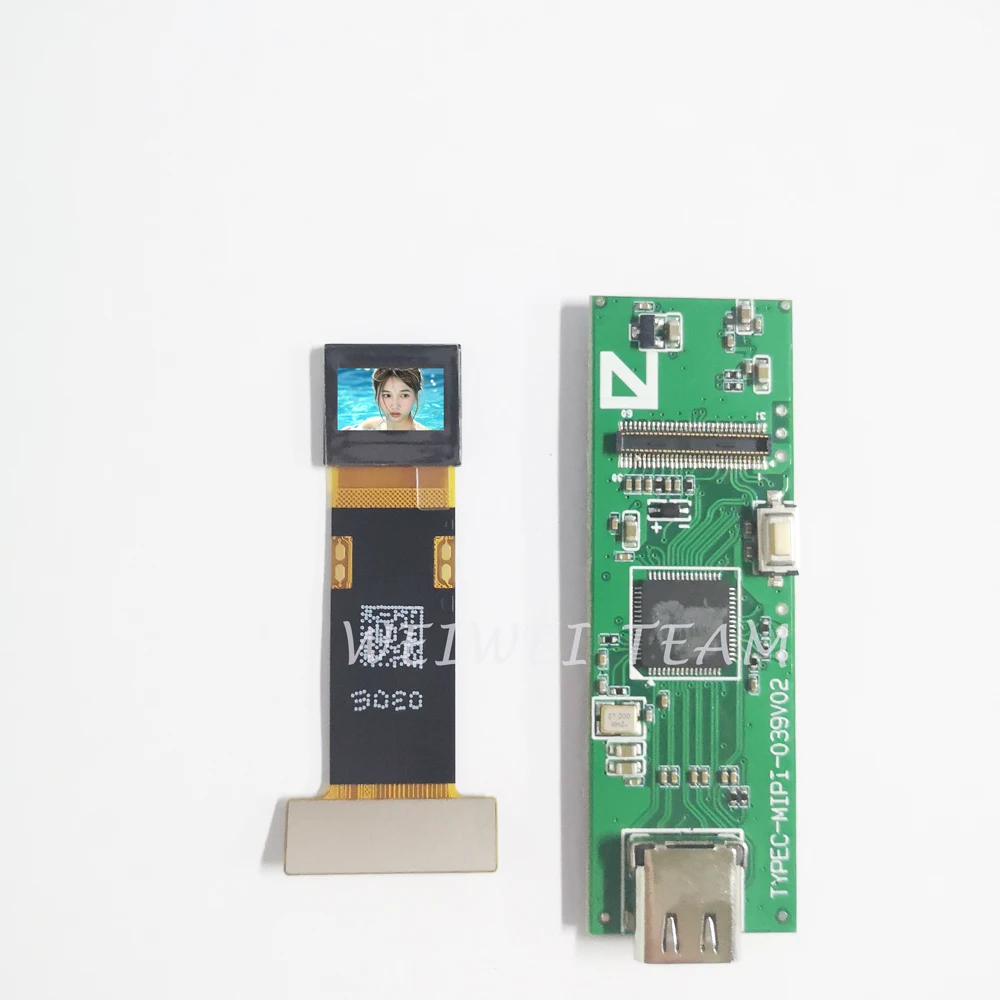 Pantalla OLED para telescopio de visi&oacute;n nocturna AR Gunsight, 0,39x1920 FHD AMOLED de 1080 pulgadas, interfaz Mipi tipo C, tablero Ultra brillante-0