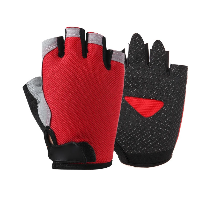 Весна Лето Half Finger Спорт на открытом воздухе езда Мужчины Женщины Фитнес