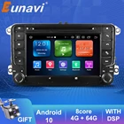 Eunavi автомобильный проигрыватель с радио и GPS для VW Passat B5 B6 CC Polo GOLF 5 6 Touran Jetta Tiguan Touran Bora Magotan CC Auto 2 Din Android