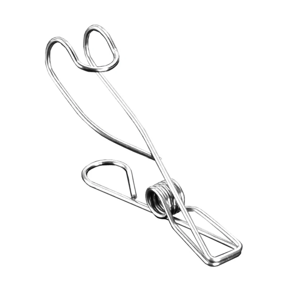 12 шт. из нержавеющей стали обычной записной книжкой крюк клипса канцелярские