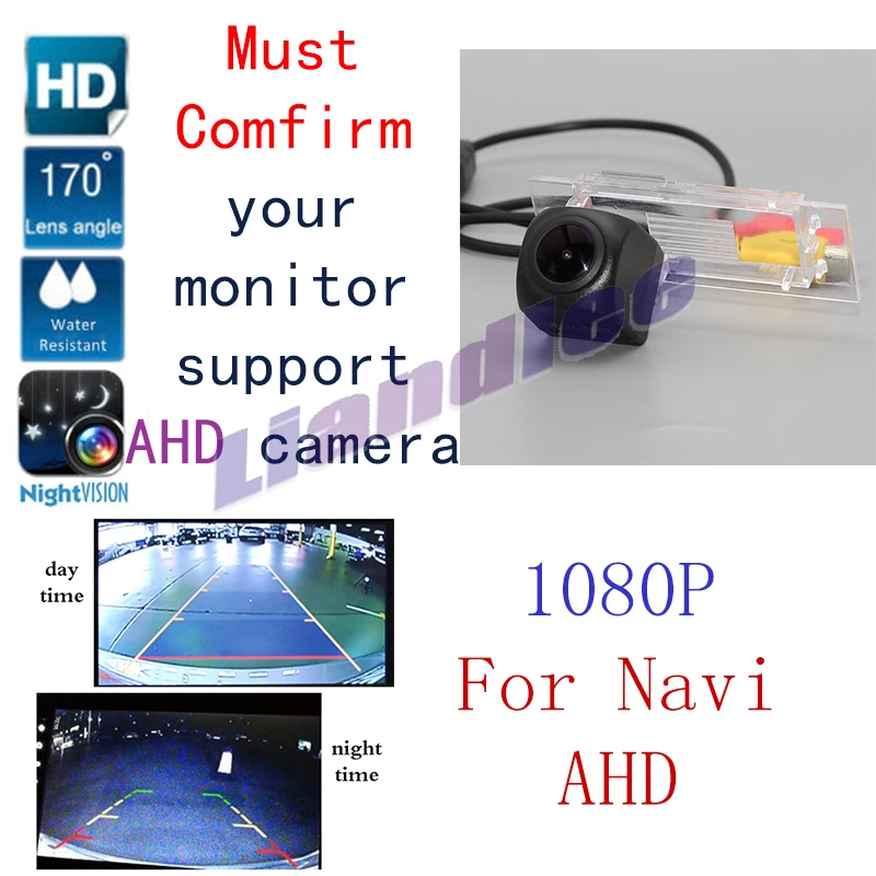 

Автомобильная камера заднего вида для Renault Kadjar 2015 2016, большая CCD камера заднего вида с ночным видением, AHD Vision 1080 720 RCA, водонепроницаемая камер...