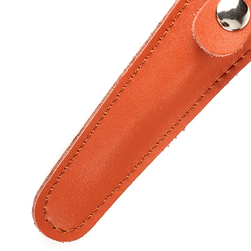 Чехол для ножниц волос из воловьей кожи 1 Подставка |