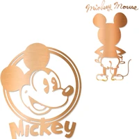 mickey minnie mouse iron on transfers for clothing stickers on kids clothes decor disney fusible patch t shirt hoodies patches