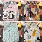 Детский комплект постельного белья с рисунком милого кота