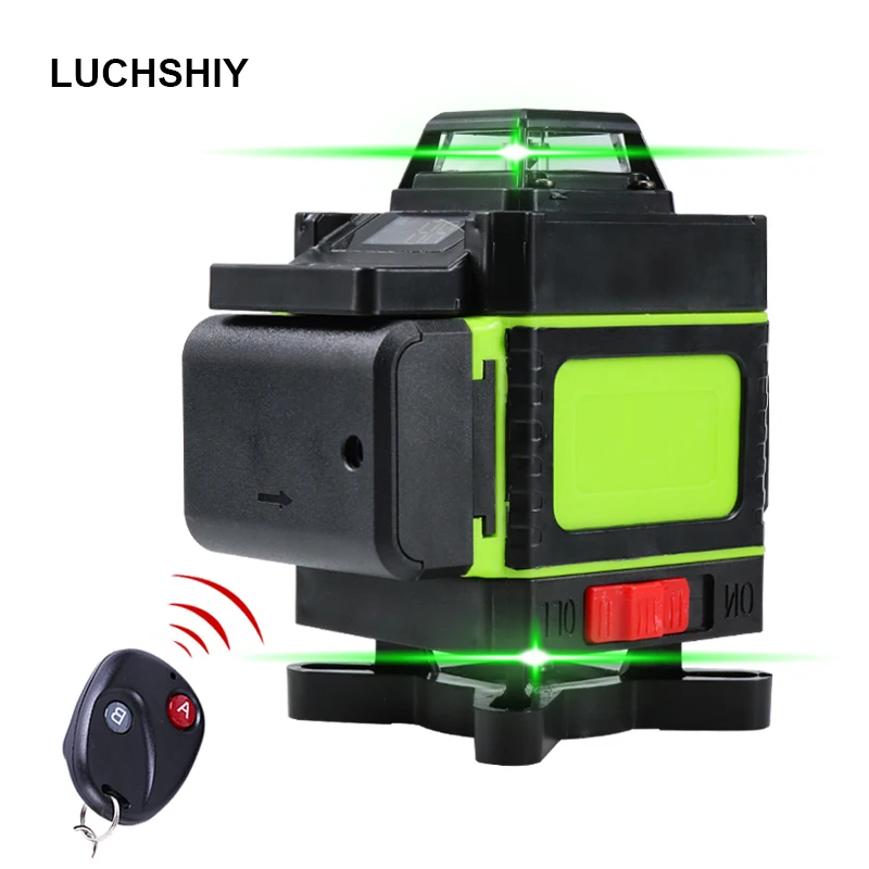 

Laser Level 360 Self-Leveling Horizontal And Vertical Cross Laser Level 2/3/5/12/16 Lines Super Powerful Green Laser Beam Line