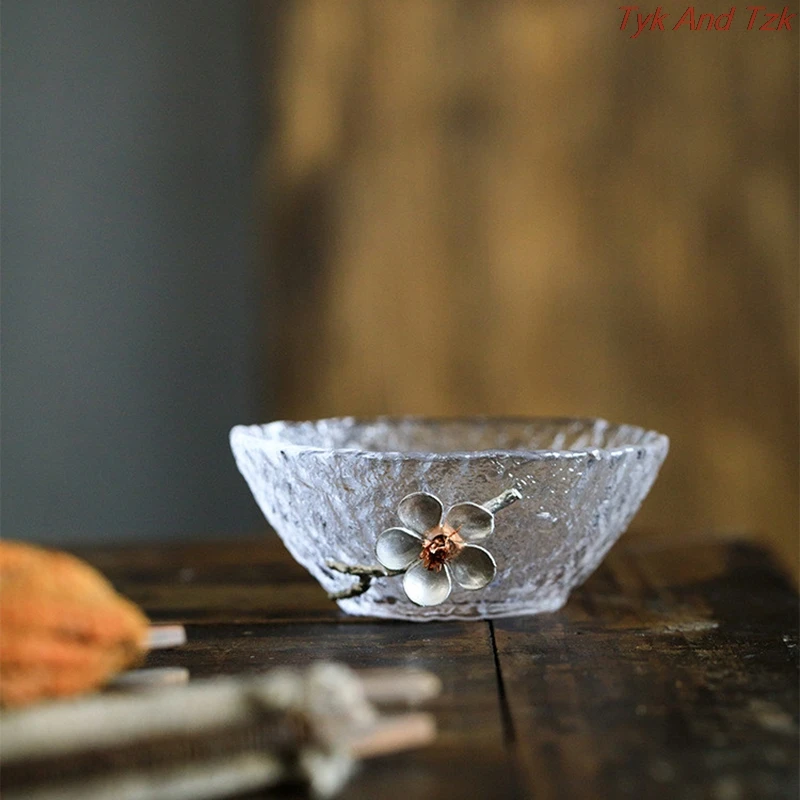 Японский молоток стеклянная маленькая чайная чашка жестяная