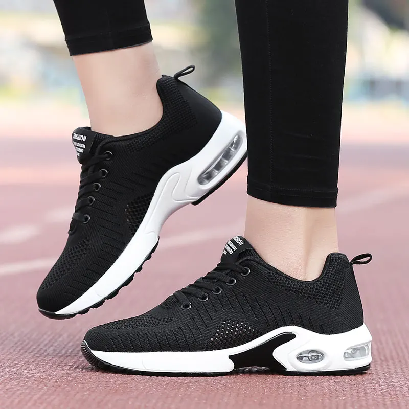 

Platform Ladies Sneakers Breathable Women Casual Shoes Woman Fashion Height Increasing Shoes Plus Size 35-42