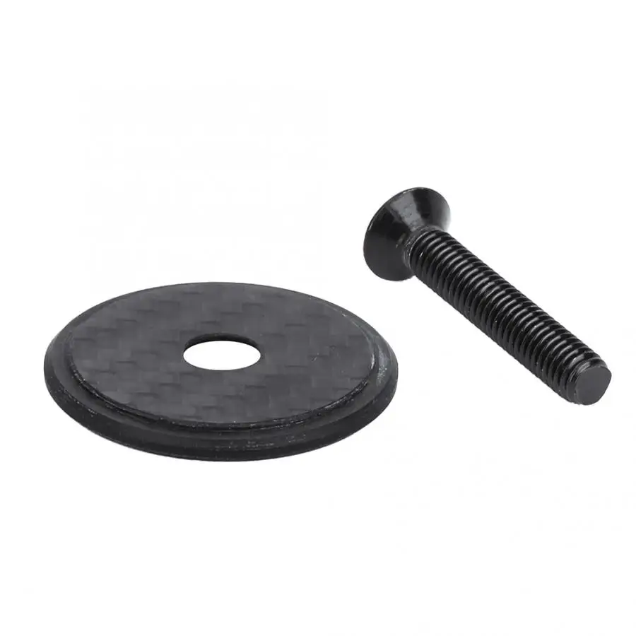 Колпачок из углеродного волокна для велосипеда верхняя крышка гарнитуры с