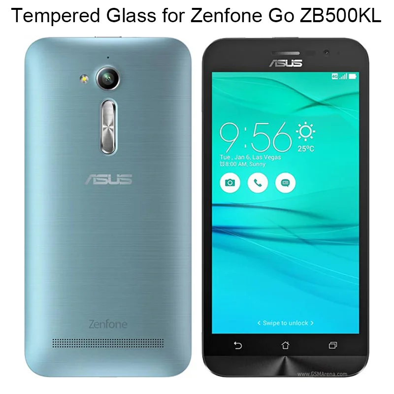 For Zenfone ZB500KL Стекло 9H HD для Asus Zenfone Go tv Live L1 Selfie ZA550KL ZC500TG ZB551KL ZB452KG ZB501KL стекло на Zenfone 6 A600CG A601CG стекло - Цвет: For Zenfone ZB500KL