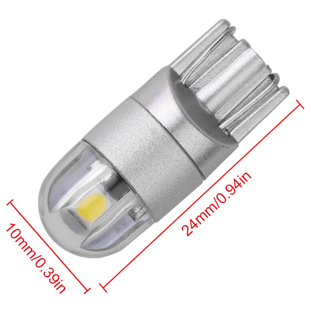 Светодиодная лампа T10 3030 SMD высокой мощности внутренсветильник для боковых