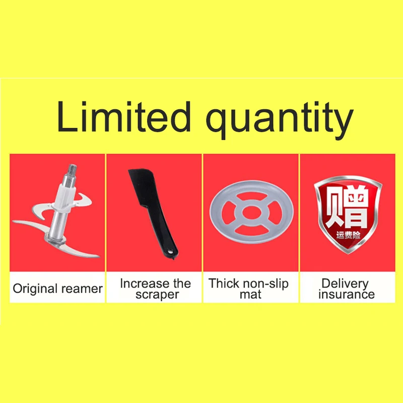 

10L Meat Grinder Electric Commercial Large Capacity High Power Stainless Steel Pepper Garlic Crusher Equipment