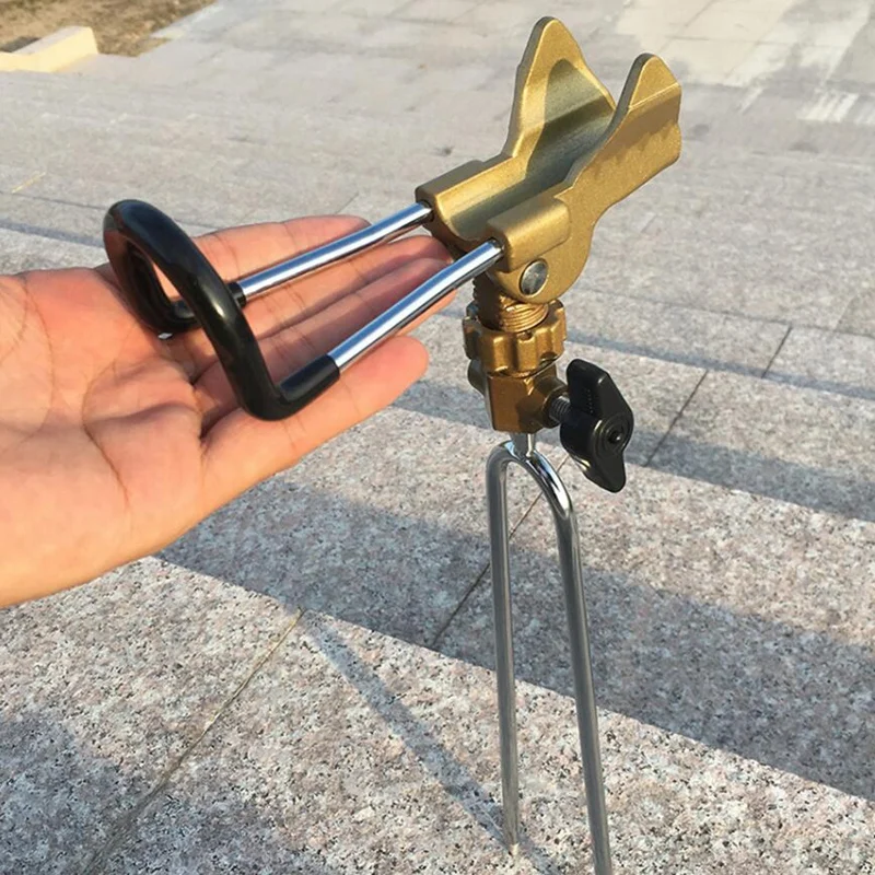 Держатель для удочки держатель с регулируемым углом телескопический из