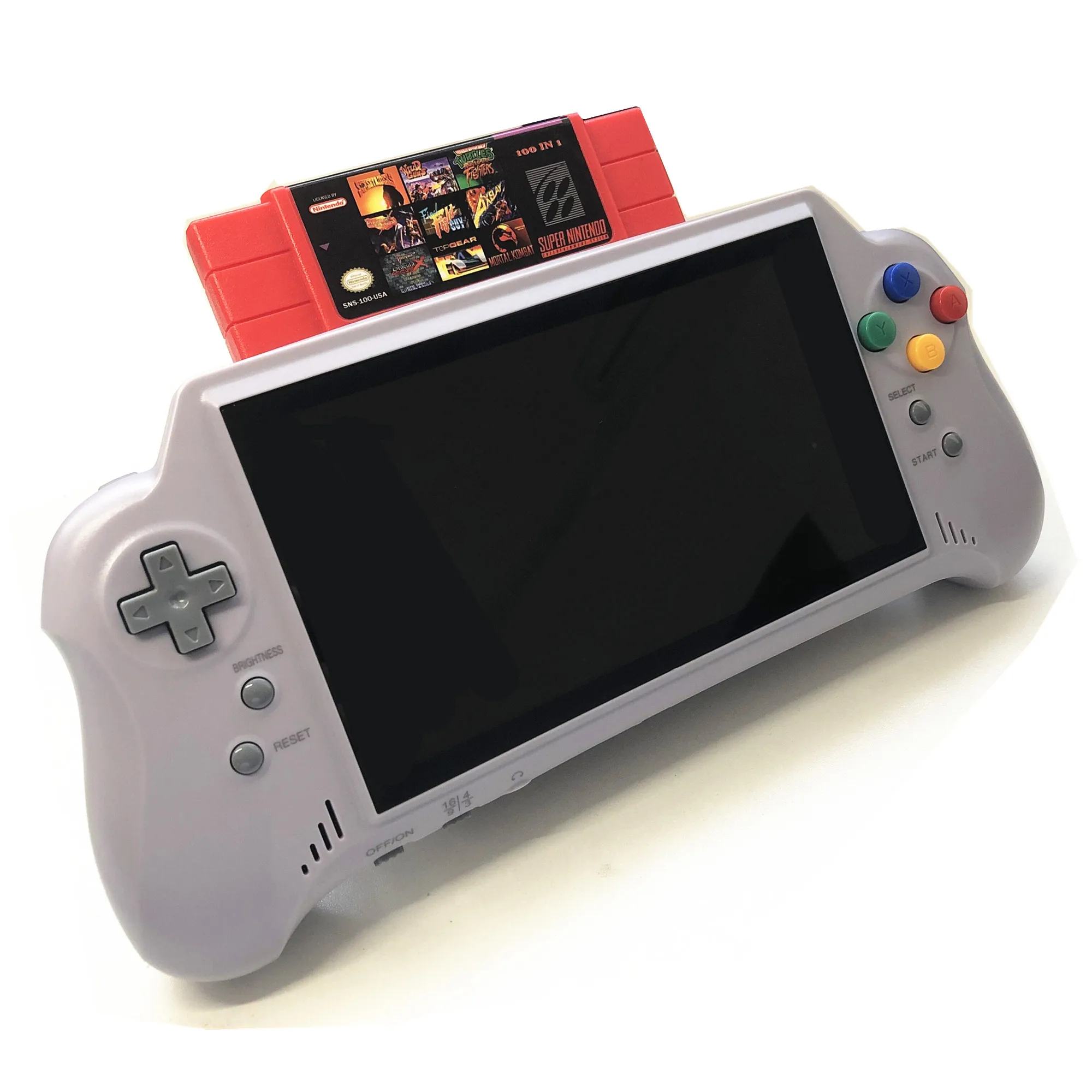Новая портативная игровая консоль HD 7 дюймов 16 бит HDMI ULTRA SNES POCKET RETROAD 5PLUS 2 4G