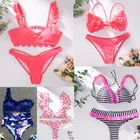 Сексуальные кружевные бикини Miyouj 2018, новейший женский купальник, женский купальник пуш-ап, женский купальный костюм, бразильский комплект бикини