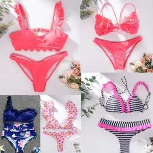 Сексуальные кружевные бикини Miyouj 2018, новейший женский купальник, женский купальник пуш-ап, женский купальный костюм, бразильский комплект бикини