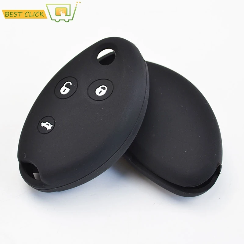 

Silicone Key Case Cover For Citroen C5 C8 Picasso Xsara Berlingo Keyless Fob Shell Skin Keyring Key Chain Holder Protector