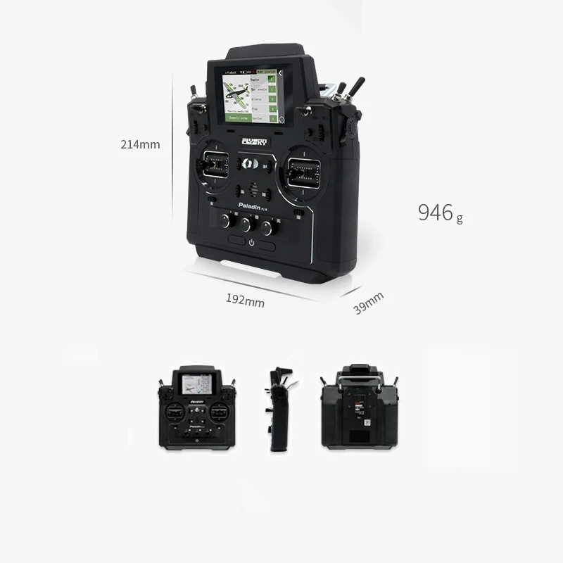 

Flysky FS-PL18 Paladin HVGA 3.5 Inch TFT Touch Screen 2.4G 18CH Radio Transmitter W/ FS-FTr10 Receiver For RC FPV Racing Drone