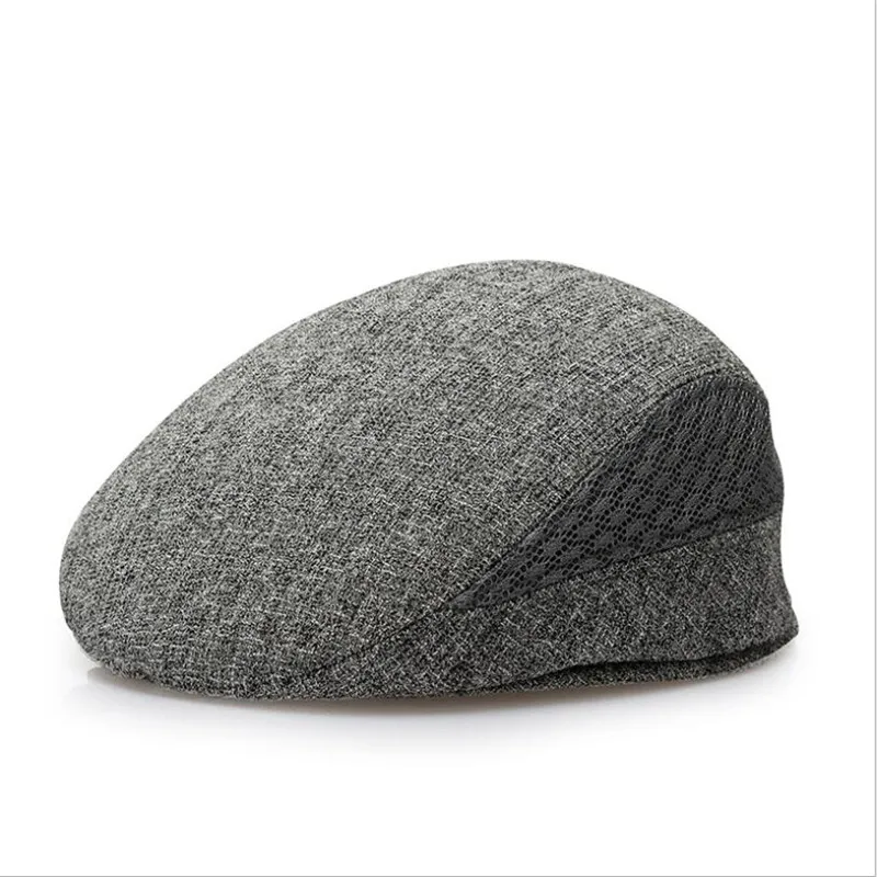 

Winter Thick Newsboy Cap Men Vintage Herringbone Women Casual Stripe Berets Gatsby Flat Hat Peaked Cap Adjustable 2021