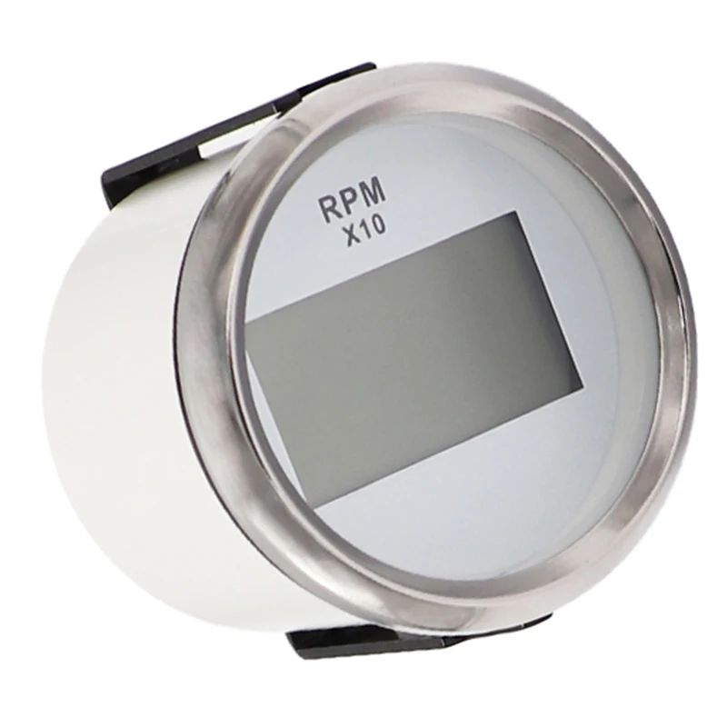 52 мм Универсальный цифровой авто грузовик лодка тахометр 0 9990 об/мин с песочными