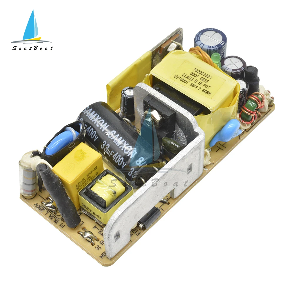 AC-DC 12V 2.5A модуль импульсного источника питания с неизолированной схемой 100-240V 220V до 12V понижающая плата для замены/ремонта