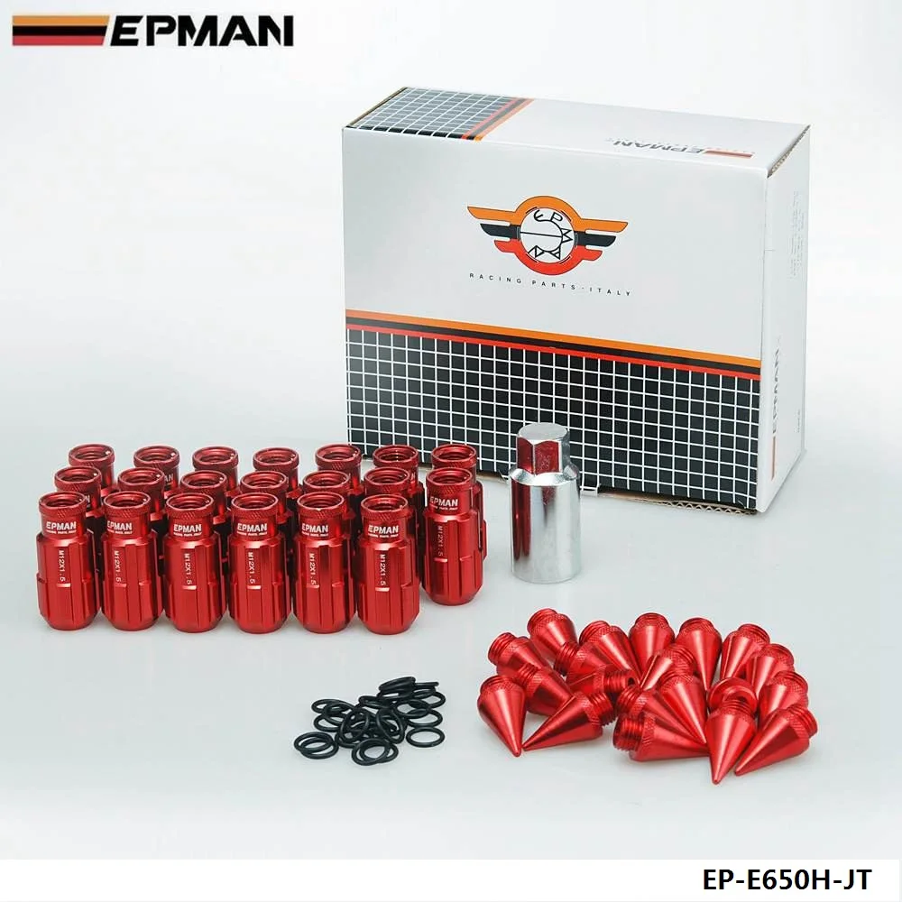 Оригинальные зажимные гайки EPMAN FORMULA WHEELS с шипами m12x1 25/m12x1 5 20 шт.|lug nuts|wheel lock lug nutlug