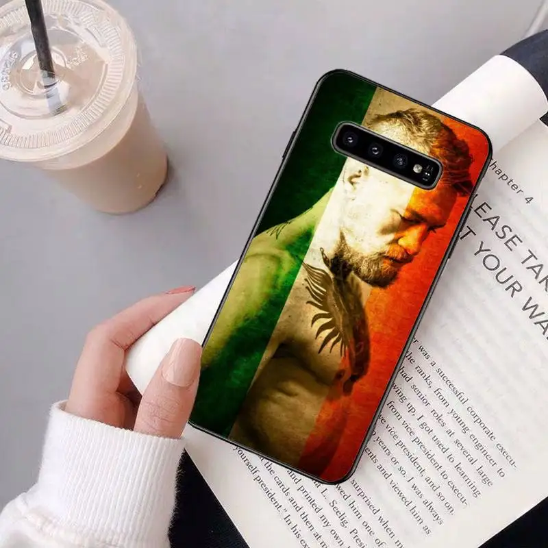 

Boxing Connor Phone Case Luxury Brand Case For Samsung Galaxy S8 S9 S10e S20 PLUS J6 J600 Cases Cover