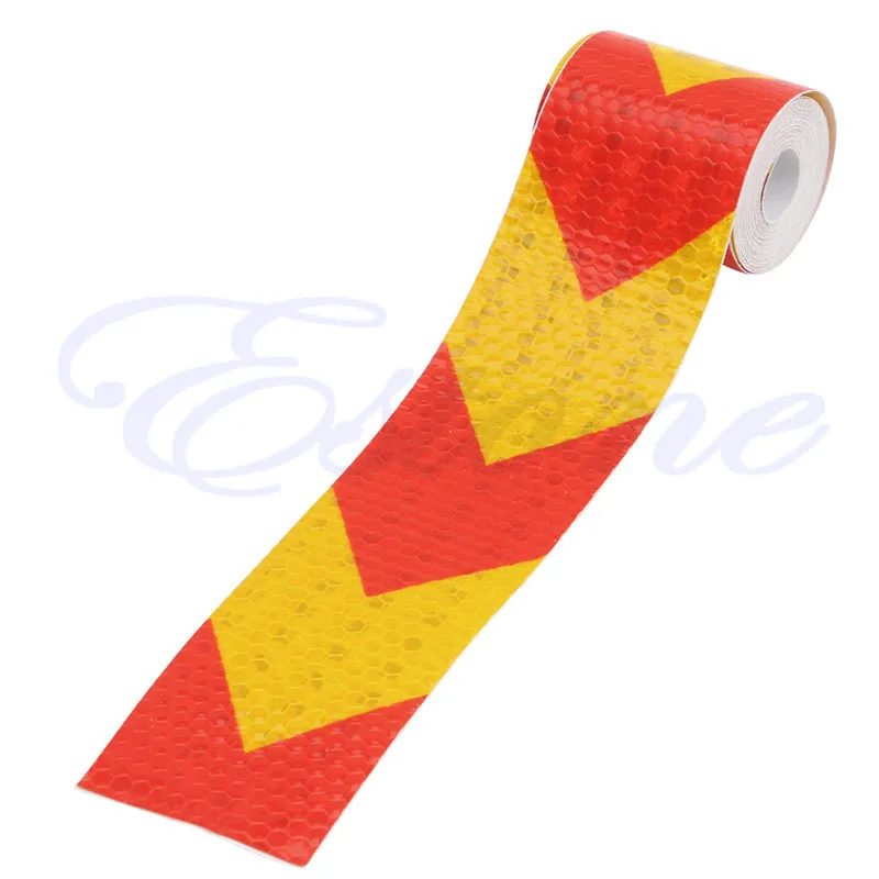 

Super 2\"x118\" Arrow Safety Warning Conspicuity Reflective Tape Strip Sticker 203B
