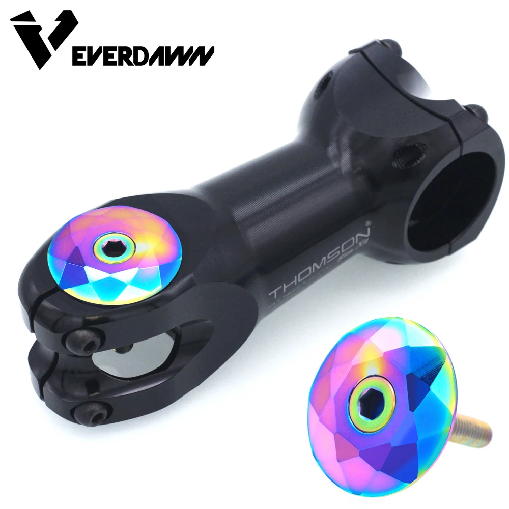 Легкая крышка для велосипедной гарнитуры из сплава + Искусственный шток болт