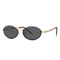fashion small round frame metal sunglasses sunglasses polarized brand design anti ultraviolet uv400 casual sunglasses for adult