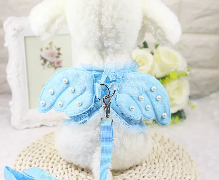 Принцесса Собака нагрудный ремень прогулочный комплект шлейка для животных